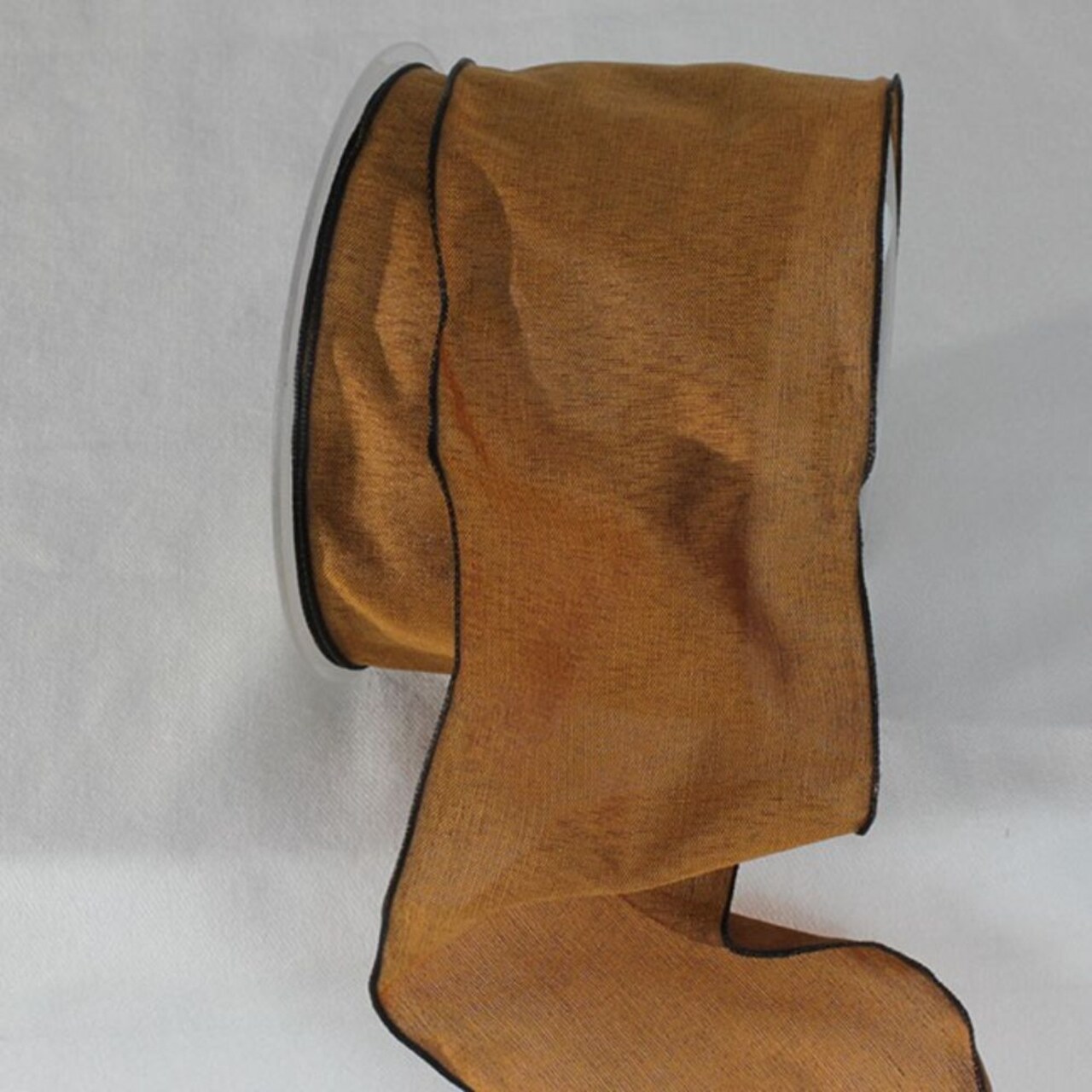 The Ribbon People Camel Brown Solid Wired Edge Ribbon 2.6" x 27 Yards